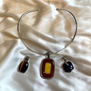 Lia Sophia choker necklace bundle